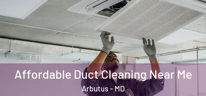 Affordable Duct Cleaning Near Me Arbutus - MD