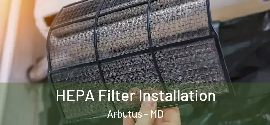  HEPA Filter Installation Arbutus - MD