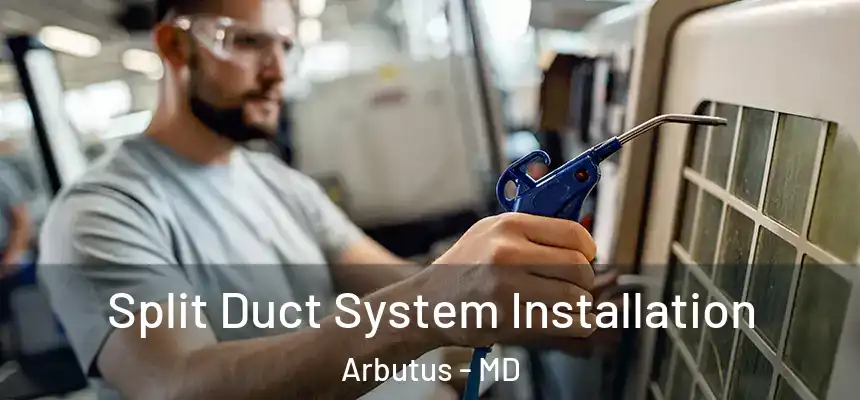 Split Duct System Installation Arbutus - MD
